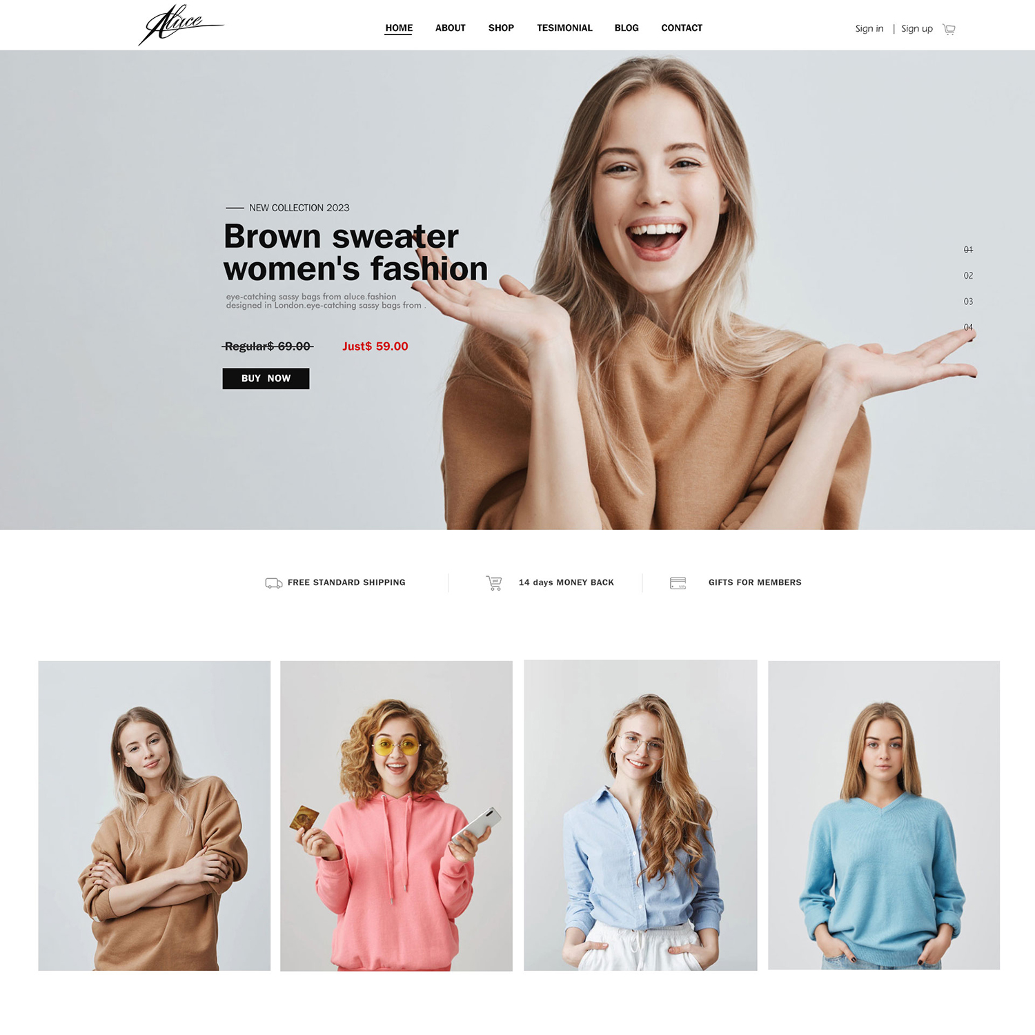 【网页设计】一个外贸独立站首页的网页设计稿